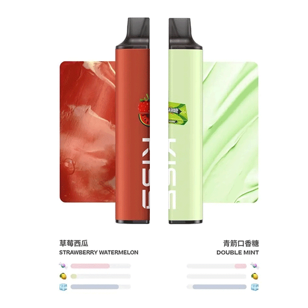 凱斯 KIS5 6500口磁吸式拋棄式電子煙|自由拼接雙口味 17款現貨